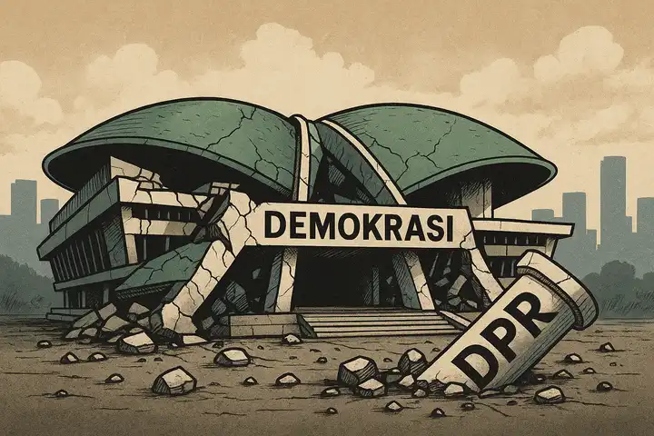 Membayangkan Demokrasi Tanpa DPR Pilar yang Hilang Demokrasi yang Runtuh