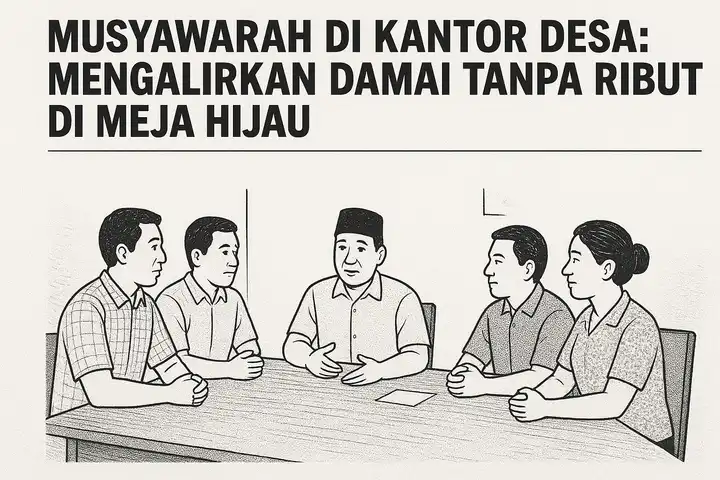 Menyelesaikan Sengketa Tanpa Ribut di Meja Hijau_result
