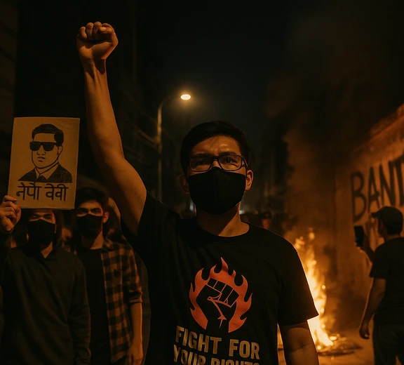Dari Jakarta ke Kathmandu Politik Gen Z dalam Bayangan Liminal Warfare