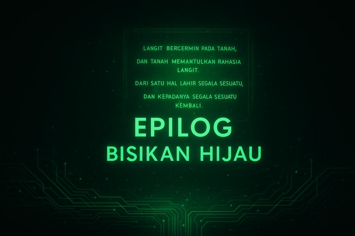 Epilog – Bisikan Hijau