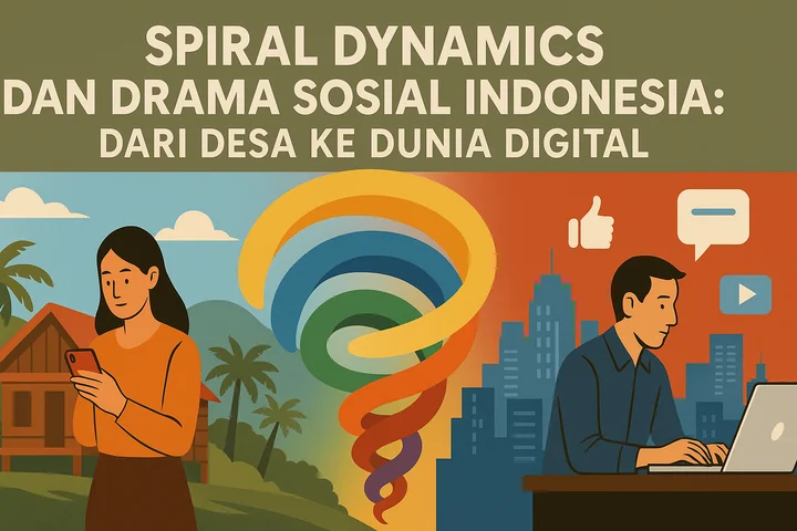 Spiral Dynamics dan Drama Sosial Indonesia Dari Desa ke Dunia Digital